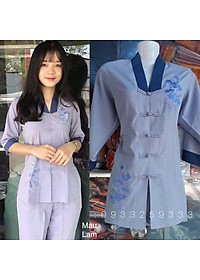 Đồ Lam Đi Chùa # Mẫu La Hán Phối# Quần Áo Nữ #Đồ Bộ