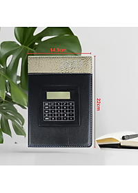 [SỔ TAY DA KÈM MÁY TÍNH] Sổ Da Doanh Nhân Cao Cấp Kèm Máy Tính Dành Riêng Để Lập Kế Hoạch Cho Năm 2025