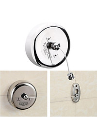 Stainless Retractable Clothesline Indoor Outdoor Laundry Hanger Rack 3.8m