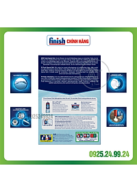 Muối làm mềm nước Finish 1.2kg dùng cho máy rửa chén bát