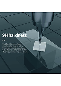 Miếng dán màn hình kính cường lực cho iPhone 12 / iPhone 12 Pro (6.1 inch) hiệu Nillkin Amazing H+ Pro mỏng 0.2 mm, vát cạnh 2.5D, chống trầy, chống va đập - Hàng chính hãng