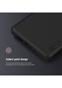 Ốp lưng sần chống sốc cho iPhone 14 Pro / 14 Pro Max mặt lưng nhám hiệu Nillkin Super Frosted Shield Pro cho khả năng chống sốc cực tốt, chất liệu cao cấp, mặt lưng nhám sang trọng - Hàng nhập khẩu