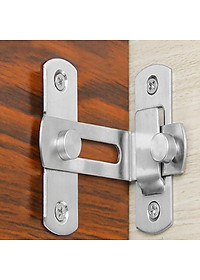 Chốt Khóa Cài Cửa Góc Vuông 90 Độ Bằng Thép Không Gỉ