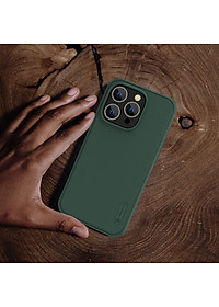 Ốp lưng sần chống sốc cho iPhone 14 Pro / 14 Pro Max mặt lưng nhám hiệu Nillkin Super Frosted Shield Pro cho khả năng chống sốc cực tốt, chất liệu cao cấp, mặt lưng nhám sang trọng - Hàng nhập khẩu
