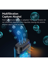 Máy Đo Nồng Độ Cồn Lydsto Hydsto T1 Không Tiếp Xúc Độ Nhạy Máy kiểm tra nồng độ cồn khi lái xe