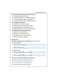 Bài Tập Tuần Tiếng Việt 3 – Tập 1