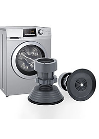 Bộ 4 Chân Kê, Đế Chống Rung Nâng Đỡ Máy Giặt Tủ Lạnh Đa Năng Điều Chỉnh Độ Cao Chống Rung Lắc