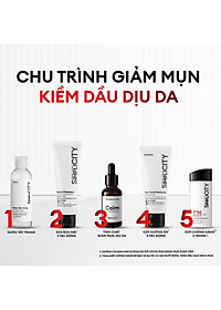 Bộ đôi giảm mụn sưng viêm Men Stay Simplicity cho nam Zinc PCA 1% + Terpineol-4 100g + 30ml