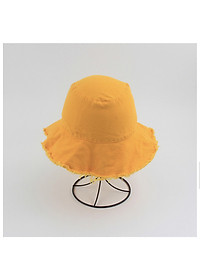 Mũ tai bèo viền rách đơn giản mà phong cách dành cho cặp đôi thời trang mùa hè/ Nón bucket viền rách tua rua vải kaki jeans vành rộng - Smice House