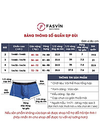 Quần lót nam FASVIN chất thun lạnh mềm mát co giãn LSD2019.HN