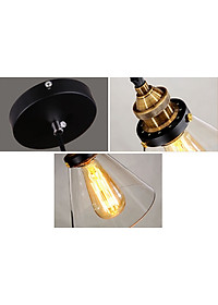 Đèn thả EUNIN chao thủy tinh cao cấp trang trí nội thất hiện đại [ẢNH THẬT 100%].