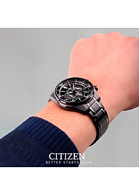 Đồng Hồ Nam Citizen Dây Thép Không Gỉ CA4335-88E - Mặt Đen