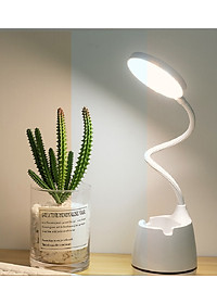 Đèn Led Chống Cận Để Bàn Có Hộp Bút, Giá Để Điện Thọai PaKaSa - Hàng Chính Hãng