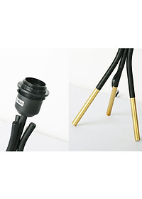 Đèn ngủ để bàn CAMILE  3 chân kèm bóng Led phong cách VINTAGE