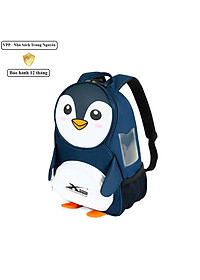 Balo mầm non Xbags Penguin XB3019 – balo trẻ em dễ thương nhẹ bền chống nước