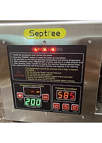Máy ép dầu thực vật chuyên nghiệp phiên bản nâng cấp hoàn toàn thương hiệu cao cấp Septree T3 - Hàng Nhập Khẩu