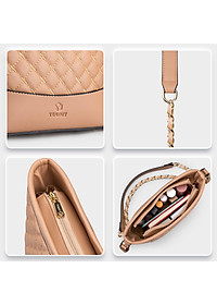 Túi Yuumy ( Thời trang nữ đi chơi size 20 - Túi đeo chéo da Seasand YN152 )