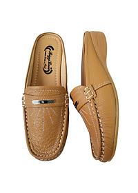 Dép Sabo Nữ BIGGBEN Da Bò Thật Cao Cấp SBN07