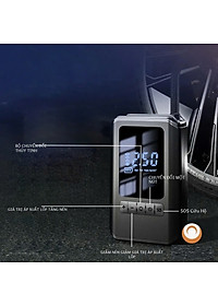 Máy Bơm Lốp Xe Máy Xe Đạp Không Dây Thế Hệ Mới 2025 150PSI LED Display Nhỏ Gọn Mạnh Mẽ Tự Động Ngắt Khi Đủ Hơi
