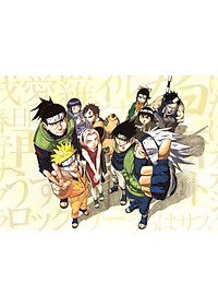 Bộ tranh xếp hình jigsaw puzzle cao cấp 330 mảnh – Naruto