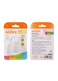 NÚM VÚ THAY THẾ BÌNH SỮA CỔ HẸP WESSER