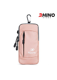 Túi đựng Điện Thoại tới 6.8 Inch Đeo tay chạy bộ, Tập thể dục Rhino B122 Kháng nước, có thể cắm tai nghe