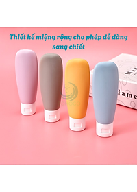 Set Chai Chiết Du Lịch 4 Màu Pastel Siêu Xinh Combo Chai Chiết Mỹ Phẩm Mini – Gọn Nhẹ, Sang Xịn Bộ Chiết Đựng Mỹ Phẩm Du Lịch – Nhỏ Gọn Chuẩn Trend Set Chai Silicone Du Lịch – Không Rò Rỉ, Mềm Mịn SBộ Chai Mini Đi Du Lịch – Màu Dễ Thương, Dễ Phân Loại