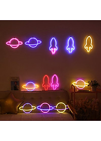 Đèn LED Neon Trang Trí KUNBE Treo Tường Decor Phòng Làm Việc, Phòng Ngủ, Sự Kiện Đa Dạng Kiểu Dáng Màu Sắc