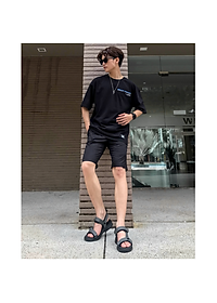 Giày Sandal Nam The Bily Quai Chéo - Màu Xám BL01X