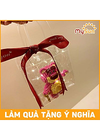 Đồ chơi mô hình GẤU DÂU TÂY lắp ráp ghép hình loại to cho bé phát triển trí tuệ MySun