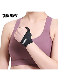 Dây Đeo Nẹp Ống Cổ Tay Hỗ Trợ khớp Khi Bong Gân Wrist Protector AOLIKES YE-1673 - Hàng Chính Hãng