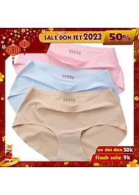 Combo 10 Quần Lót Nữ Su Thông Hơi không đường may, hàng đẹp loại xịn thương hiệu Baw, nhiều màu, vải thun lạnh, thông hơi, co giãn đàn hồi tốt,…