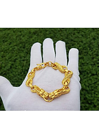 Lắc tay nam mạ vàng 24k rồng vàng LT6