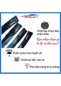 Vè mưa Mazda CX-5 2014-2015-2016-2017 vè đen che mưa bảo vệ trang trí xe