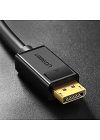 Dây cáp DisplayPort 2 đầu đực tốc độ 21.6Gbps dài 3M UGREEN DP102 10212 - Hàng Chính Hãng