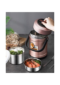 cặp lồng ủ cơm cháo inox 304% cao cấp 1,5 lít và 2 lít