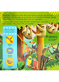 Sách Tương Tác - Sách Chuyển Động - First Explorers - In The Jungle - Trong Khu Rừng