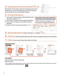 Sách Practical Kanji Vol.2 - 500 Chữ Kanji Cơ Bản Vol.2 (Tặng Kèm CD)