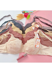 Áo ngực mỏng không có mút, có gọng form quả vừa, cup B, ANNY Thái Lan 1207