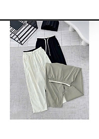 Quần baggy nữ dáng bom NeSa Shop, chất liệu gió lụa cao cấp mềm nhẹ mát, quần kiểu nữ form rộng bigsize QT14