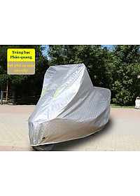Bạt trùm xe máy tráng nhôm loại siêu dày chất lượng cao, chống mưa chống nắng xe máy, có túi đựng bạt trùm chính hãng D Danido