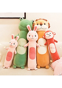 Gối Ôm Hình Thú, Gấu Bông Ôm Ngủ Cho Bé Cao Cấp - Đồ Chơi Thú Nhồi Bông Hình Thú Đủ Size Bông Gòn PP 3D Tinh Khiết Vải Nhung Mềm Mịn, Co Dãn 4 Chiều, Bền Đẹp, Không Bung Chỉ, Dễ Sử Dụng, An Toàn Cho Bé