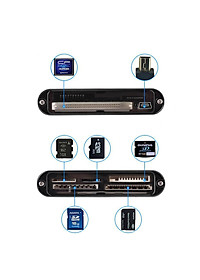 Đầu đọc thẻ nhớ đa năng SSK 025 chính hãng hộp thiếc sang trọng (logo Trắng)