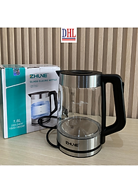 Ấm siêu tốc, ấm thủy tinh cao cấp ZHUNE 1.8L công suất 1500W hàng chính hãng