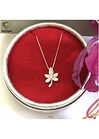 Dây chuyền bạc 925 Huệ Ngân - Lá phong đẹp PP1596