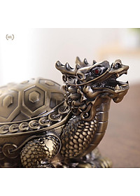 GẠT TÀN LONG QUY | GẠT TÀN RÙA | Gạt tàn rồng thân rùa Cát tường - Đại Phúc - Lộc Thọ