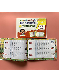 Combo Sách Tập Đánh Vần Tiếng Việt Và Toán Tư Duy Cho Trẻ Tự Tin Vào Lớp 1 Từ 4