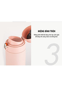 Bình Giữ Nhiệt LocknLock Featherlight One-touch Tumbler LHC3257 500ml