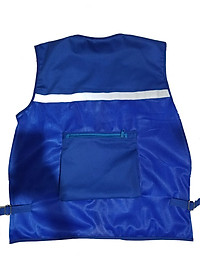 Áo gile kỹ sư xanh dương