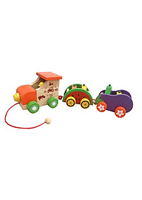 Đồ chơi gỗ WinWintoys - Xe chở trái cây 68322